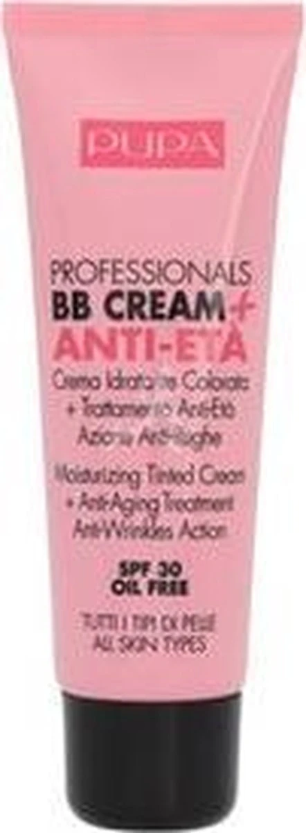 Pupa Milano Professionals BB Cream + Anti-Eta - 001 Nude - Afbeelding 4