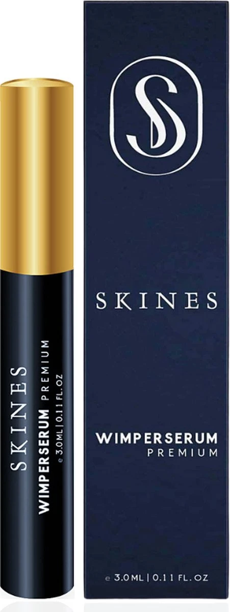 Skines® Wimperserum Premium – Eyelash Serum - Wenkbrauw Serum - Wimper Groei - 3ML