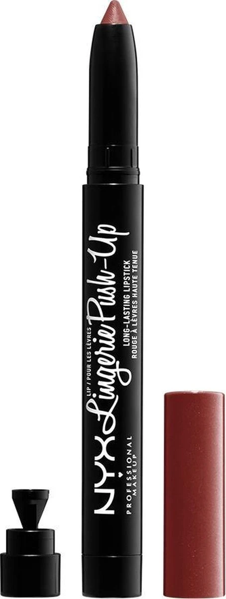 NYX Professional Makeup Lip Lingerie Push Up Long Lasting Lippenpotlood - LIPLIPLS017 Seduction - 16 Gr - Afbeelding 2