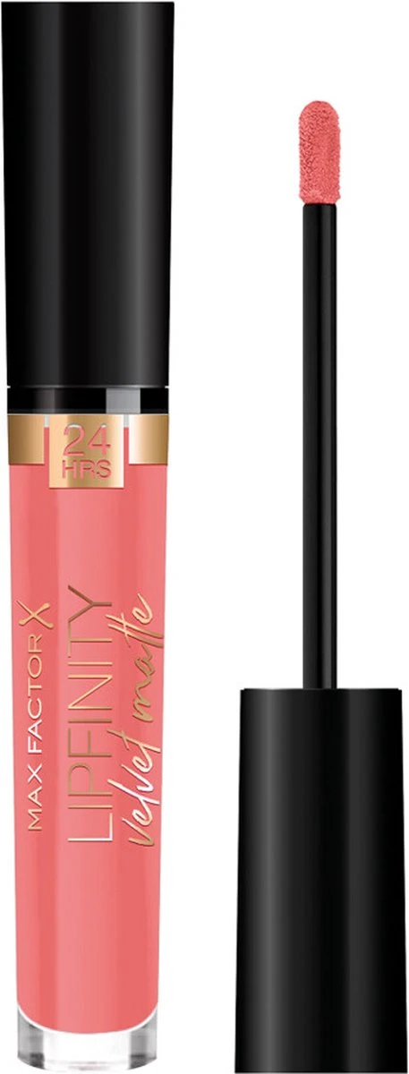 Max Factor Lipfinity Velvet Matte Lippenstift - 030 Cool Coral Rood - Afbeelding 2