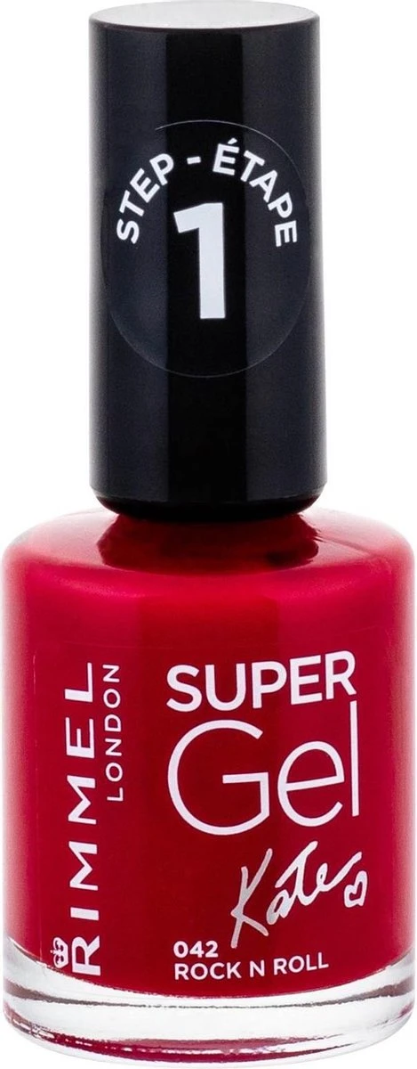 Rimmel London Super Gel By Kate Nagellak - 042 Rock N Roll - Afbeelding 5