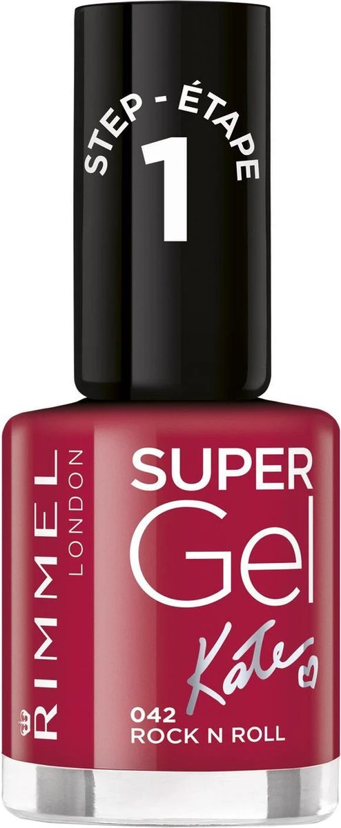 Rimmel London Super Gel By Kate Nagellak - 042 Rock N Roll - Afbeelding 4