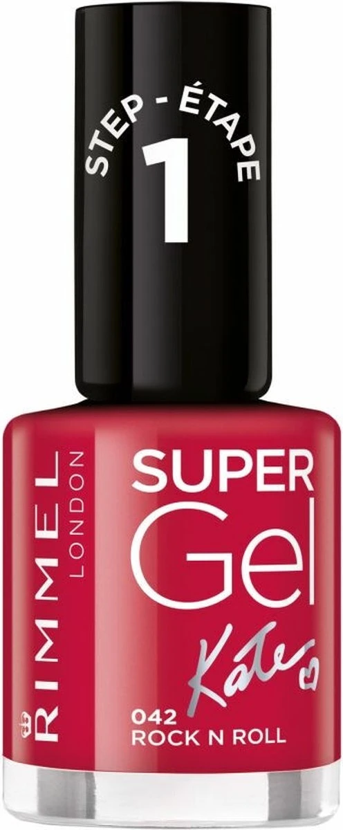 Rimmel London Super Gel By Kate Nagellak - 042 Rock N Roll - Afbeelding 3