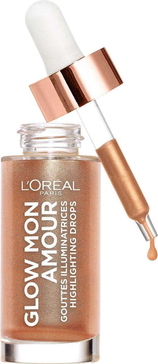L'Oréal Paris Glow Mon Amour Highlighter Drops - 02 Loving Peach - Afbeelding 4