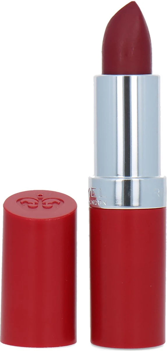 Rimmel London Lasting Matte Finish Lippenstift - 107 Burgundy-Wine - Afbeelding 6