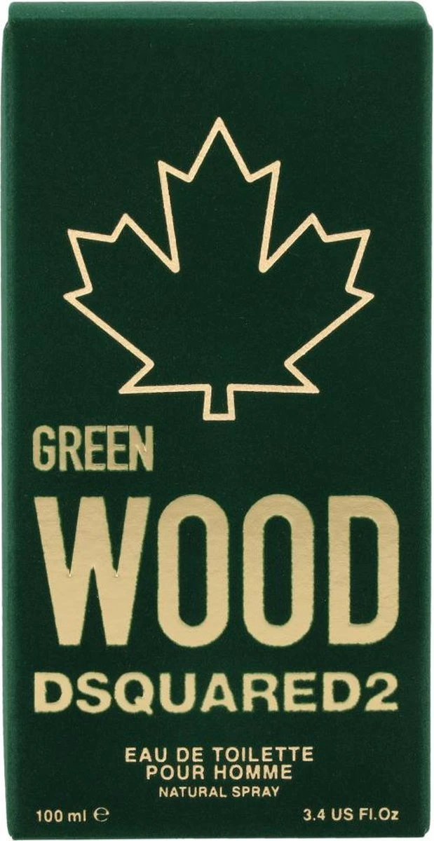 Dsquared2 Green Wood Pour Homme - Eau De Toilette 100 Ml - Herenparfum - Afbeelding 3