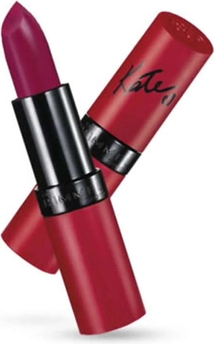 Rimmel London Lasting Matte Finish Lippenstift - 107 Burgundy-Wine - Afbeelding 7