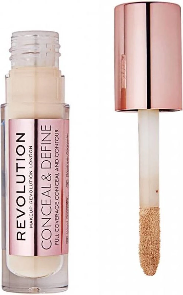 Makeup Revolution - (Conceal & Define Concealer) 3.4 Ml C3 - Afbeelding 3