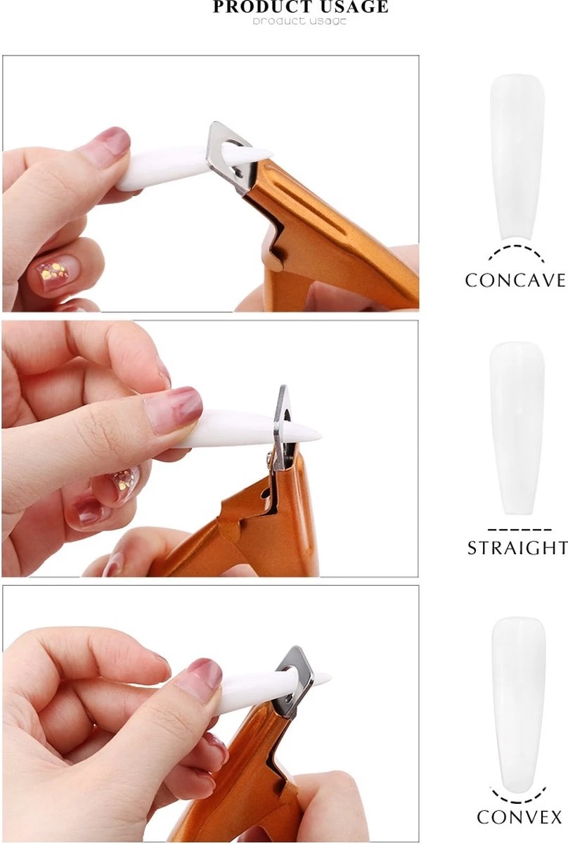 Nageltip Knipper RVS - French Manicure Tip Cutter - Afbeelding 8
