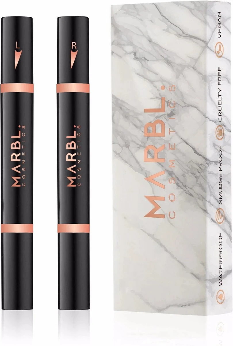 MARBL. Cosmetics - Easy Wing - Eyeliner Stempel - 8mm - Waterproof - Vlekproof - Vegan - Dierproefvrij
