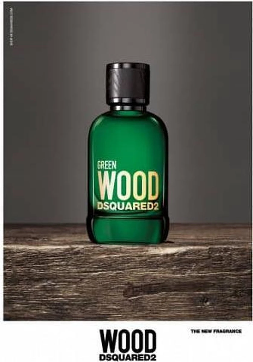 Dsquared2 Green Wood Pour Homme - Eau De Toilette 100 Ml - Herenparfum - Afbeelding 5