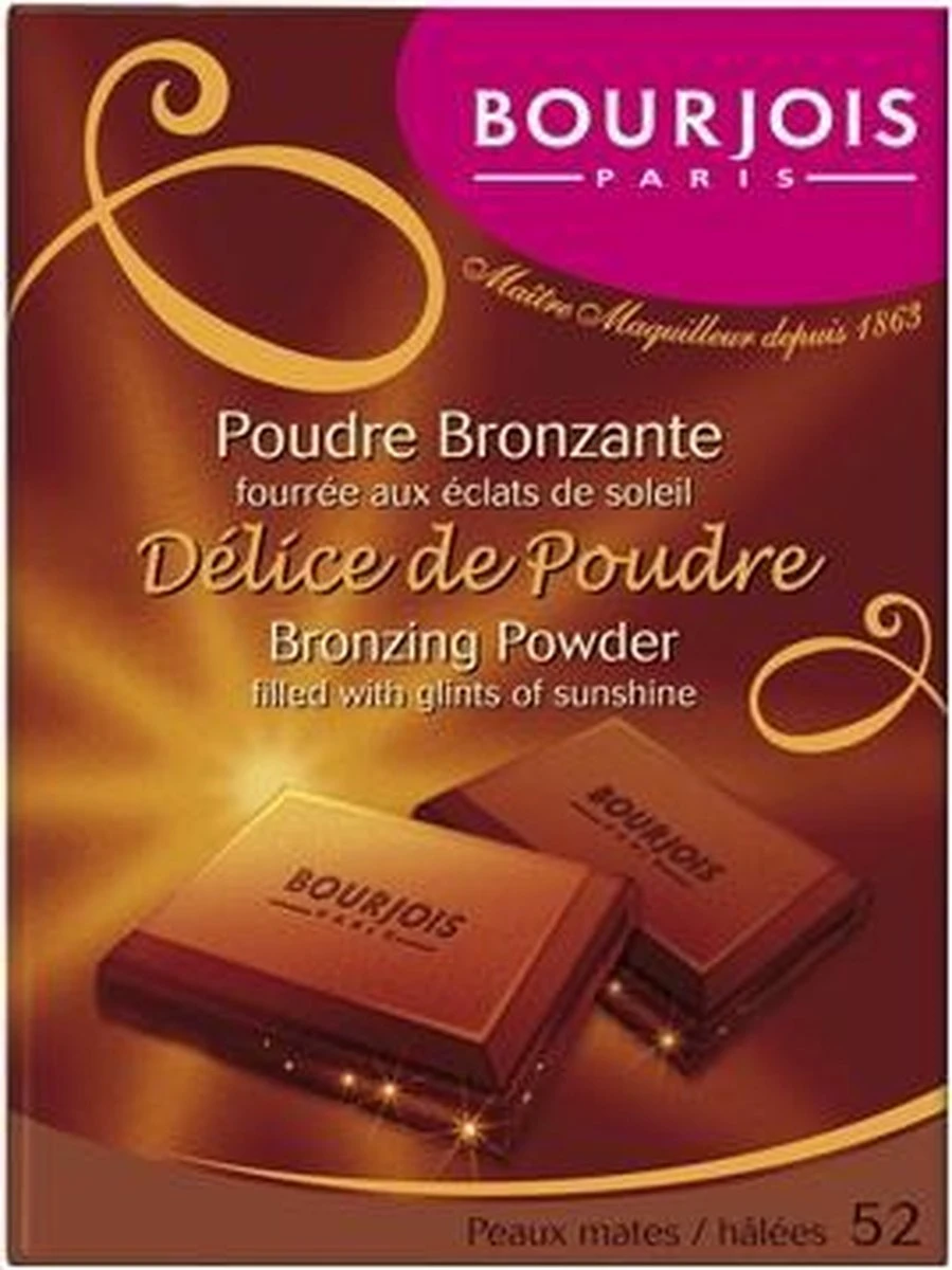 Bourjois - Delice De Poudre Bronzing Powder Browning Powder 52 16.5G - Afbeelding 10