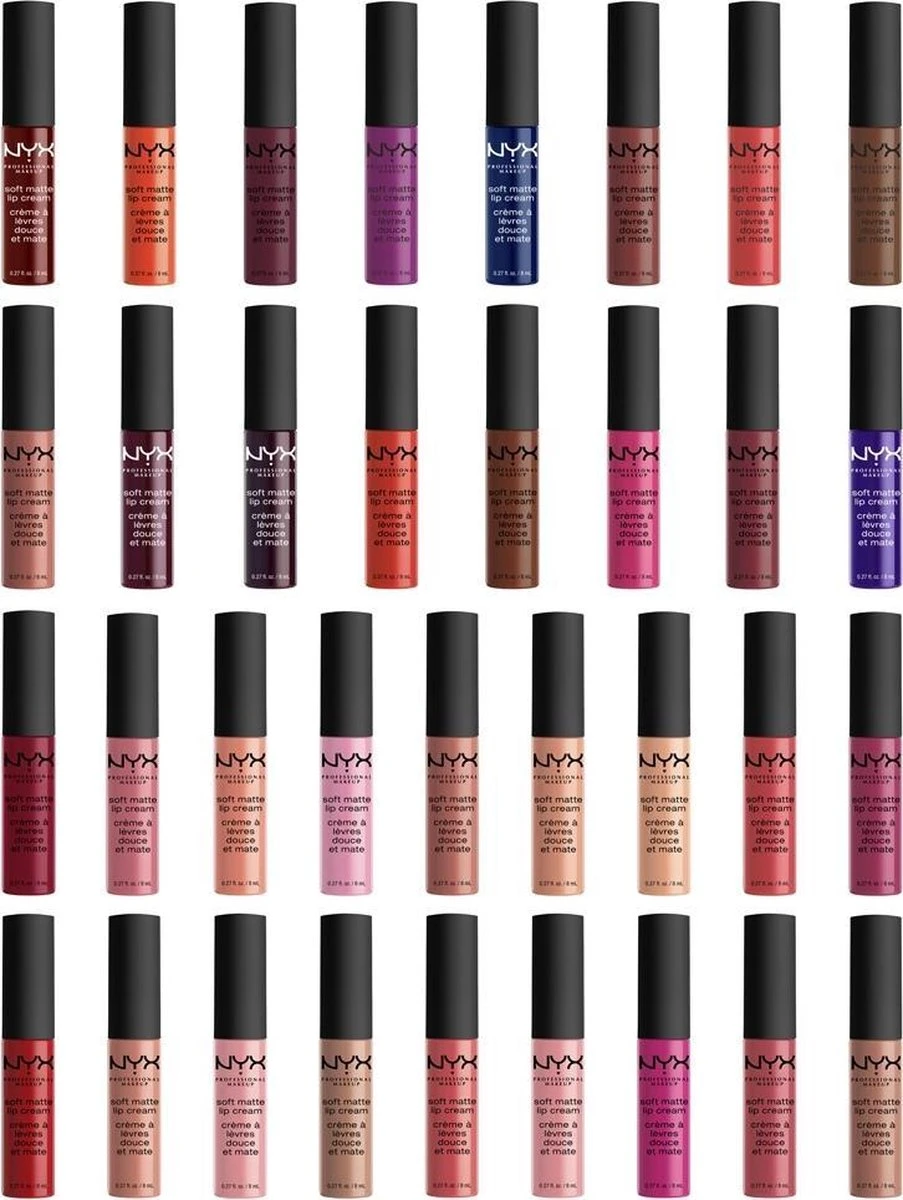 NYX Professional Makeup Soft Matte Lip Cream - Tokyo SMLC03 - Liquid Lippenstift - 8 Ml - Afbeelding 7