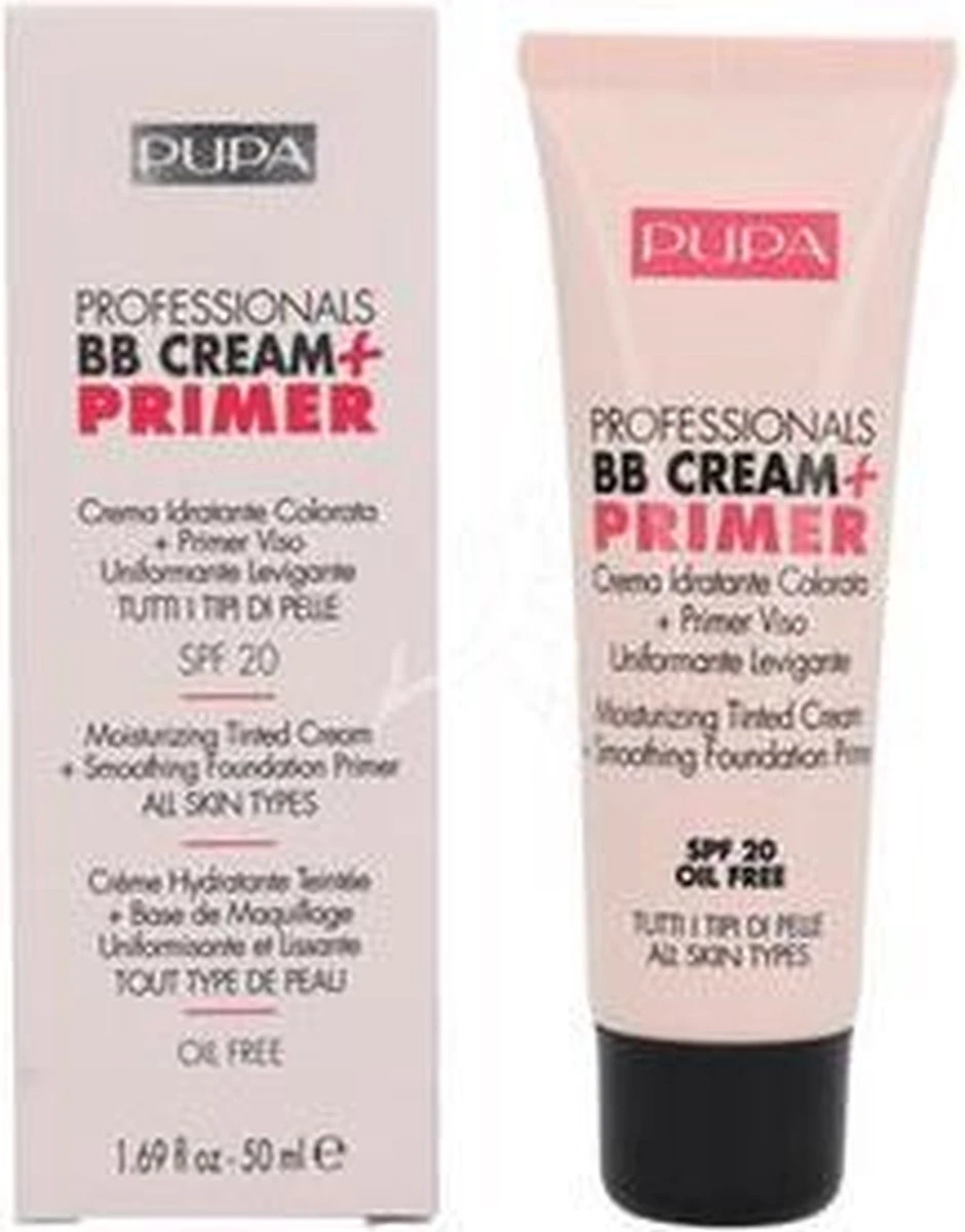 Pupa Milano Professionals BB Cream + Primer - 002 Sand - Afbeelding 3