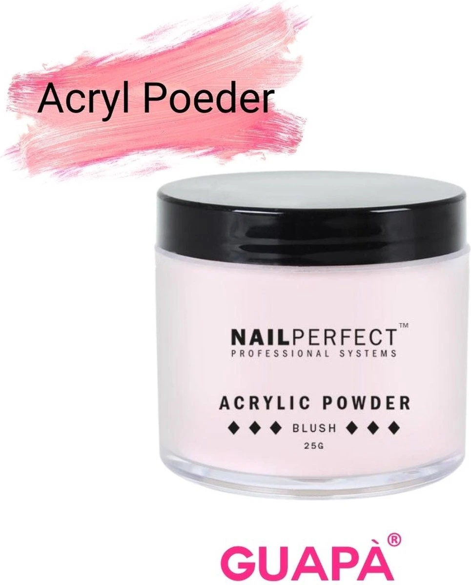 GUAPÀ® Acryl Starterspakket Pink Blush | Acryl Poeder | Acrylic Liquid | Acryl Penselen | Dappendish | Acryl Nagels | Professionele Kwaliteit - Afbeelding 3