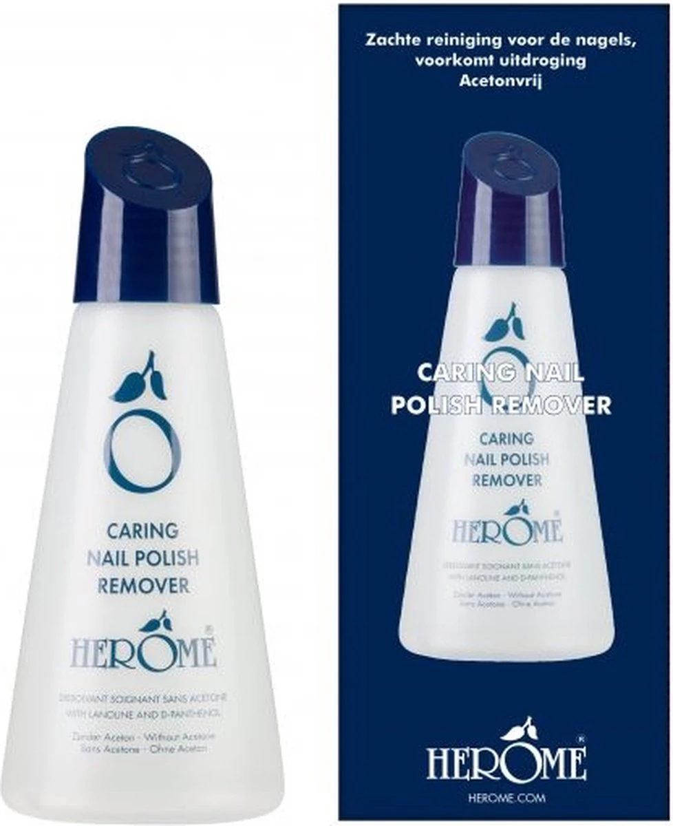 Herome Nagellakremover Nagellakverwijderaar - Nagelverzorging - Caring Nail Polish Remover - Acetonvrij - 120ml - Afbeelding 9